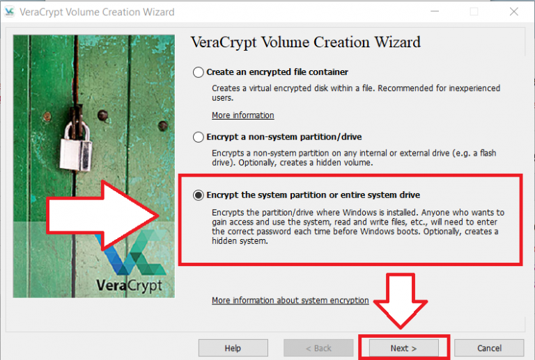 instal the new for windows VeraCrypt 1.26.7