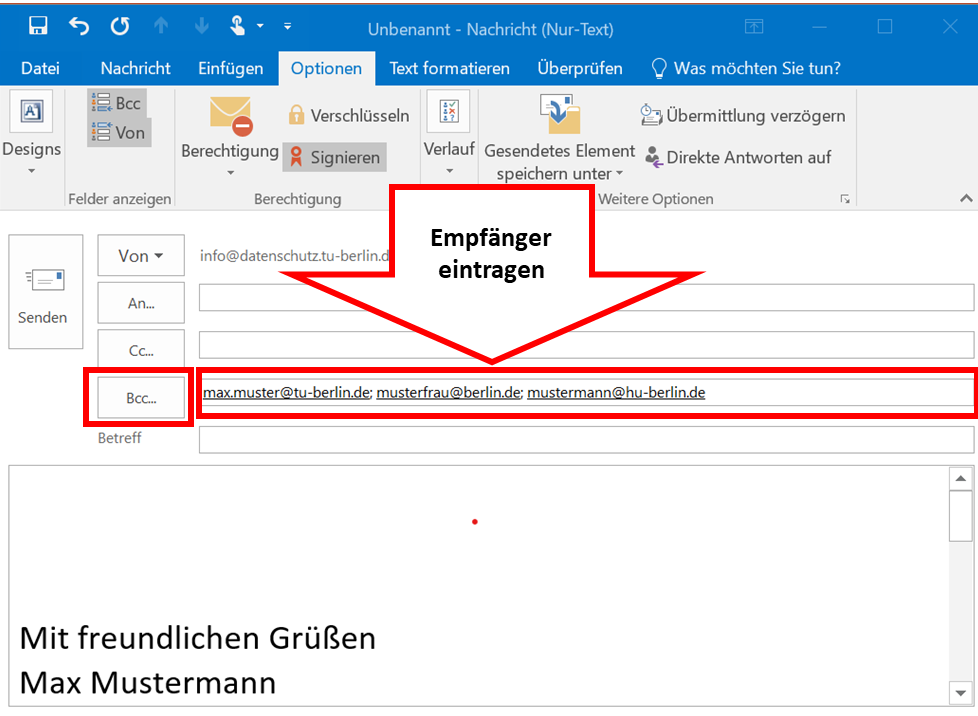 E Mails An Mehrere Adressaten Senden Was Sollten Sie Dabei Beachten Datenschutz Unter Dem